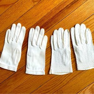 Two pairs vintage ladies Van Raalte gloves in original packaging